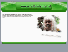 Tablet Screenshot of albinisme.nl